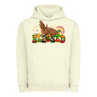 Pigment Pistachio blessed afro woman hands Urban Hoodie - AdoDesignShop