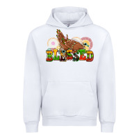 White blessed afro woman hands Urban Hoodie - AdoDesignShop