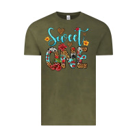 Vintage Olive sweet one cherry Vintage Tee - Artiststas