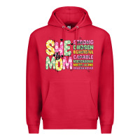 Cardinal she is mom Premium Hoodie - JahusDesignShop