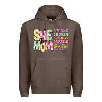 Coffee she is mom Premium Hoodie - JahusDesignShop