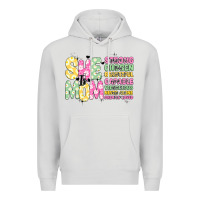 Dove Grey she is mom Premium Hoodie - JahusDesignShop