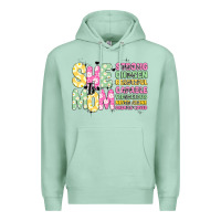 Seafoam she is mom Premium Hoodie - JahusDesignShop