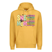 Mustard she is mom Premium Hoodie - JahusDesignShop