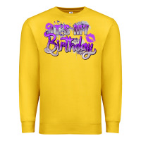 Lemon purple its my birthday Premium Sweatshirt - Zillion Design Studio