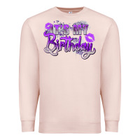 Pale Pink purple its my birthday Premium Sweatshirt - Zillion Design Studio