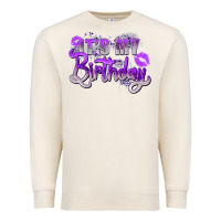 Sandshell purple its my birthday Premium Sweatshirt - Zillion Design Studio