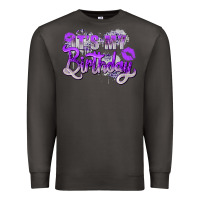 Smoke purple its my birthday Premium Sweatshirt - Zillion Design Studio