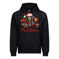 Black merry christmas pitbull Urban Hoodie - JahusDesignShop