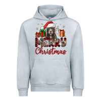 Heather Grey merry christmas pitbull Urban Hoodie - JahusDesignShop