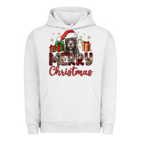 Pigment Lunar Rock merry christmas pitbull Urban Hoodie - JahusDesignShop