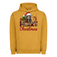 Pigment Peanut Butter merry christmas pitbull Urban Hoodie - JahusDesignShop