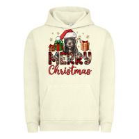 Pigment Pistachio merry christmas pitbull Urban Hoodie - JahusDesignShop