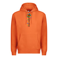 Carrot autism mama sunflower black Premium Hoodie - JahusDesignShop
