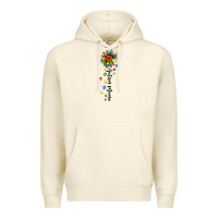 Sandshell autism mama sunflower black Premium Hoodie - JahusDesignShop