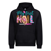 Black my first nail bbs Urban Hoodie - BundleAndBundleShop