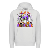 Dove Grey pet all the pupkins Premium Hoodie - AdoDesignShop