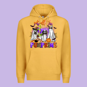 Pet All The Pupkins Premium Hoodie Designed By Adodesignshop