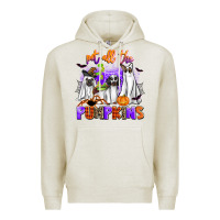 Oatmeal Heather pet all the pupkins Premium Hoodie - AdoDesignShop