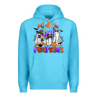 Ocean Blue pet all the pupkins Premium Hoodie - AdoDesignShop