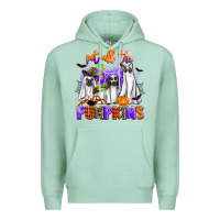 Seafoam pet all the pupkins Premium Hoodie - AdoDesignShop