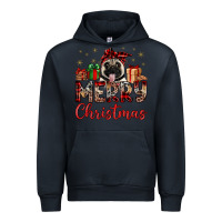 Navy merry christmas pug Urban Hoodie - JahusDesignShop