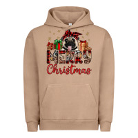 Merry Christmas Pug Urban Hoodie | Teevron