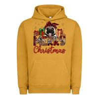 Pigment Peanut Butter merry christmas pug Urban Hoodie - JahusDesignShop