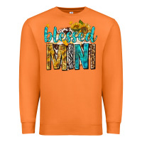 Carrot blessed mini with sunflowers Premium Sweatshirt - texasbilliewilder
