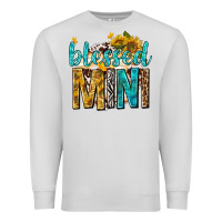 Dove Grey blessed mini with sunflowers Premium Sweatshirt - texasbilliewilder