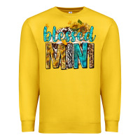 Lemon blessed mini with sunflowers Premium Sweatshirt - texasbilliewilder