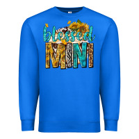 True Royal blessed mini with sunflowers Premium Sweatshirt - texasbilliewilder