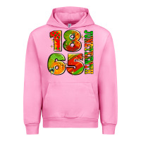 Fuchsia Pink 1865 juneteenth Urban Hoodie - AdoDesignShop