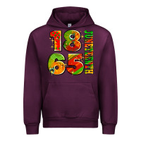Mauve Wine 1865 juneteenth Urban Hoodie - AdoDesignShop