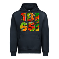 Navy 1865 juneteenth Urban Hoodie - AdoDesignShop