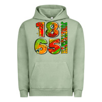 Pigment Oil Green 1865 juneteenth Urban Hoodie - AdoDesignShop