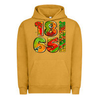 Pigment Peanut Butter 1865 juneteenth Urban Hoodie - AdoDesignShop