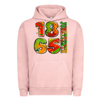 Pigment Salmon 1865 juneteenth Urban Hoodie - AdoDesignShop