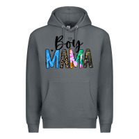 Rock boy mama white Premium Hoodie - JahusDesignShop