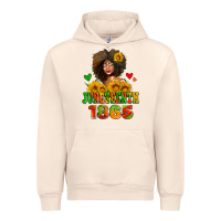 Sandshell afro woman juneteenth 1865 Urban Hoodie - AdoDesignShop