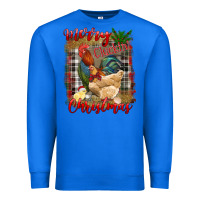 True Royal Merry Cluckin' Christmas Premium Sweatshirt - RanaPortraitStore