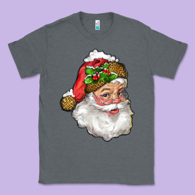 Santa With Snow Classic Tee Designed By Ranaportraitstore