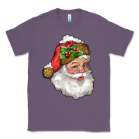 Lavender santa with snow Classic Tee - RanaPortraitStore