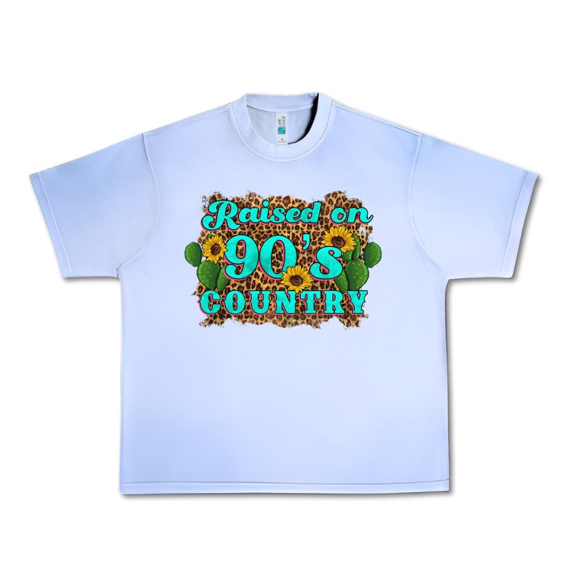 Raised 90's Country Cactus Sunflower's Urban Heavy Tee by Artiststas | Teevron