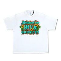 White raised 90's country cactus sunflower's Urban Heavy Tee - Artiststas