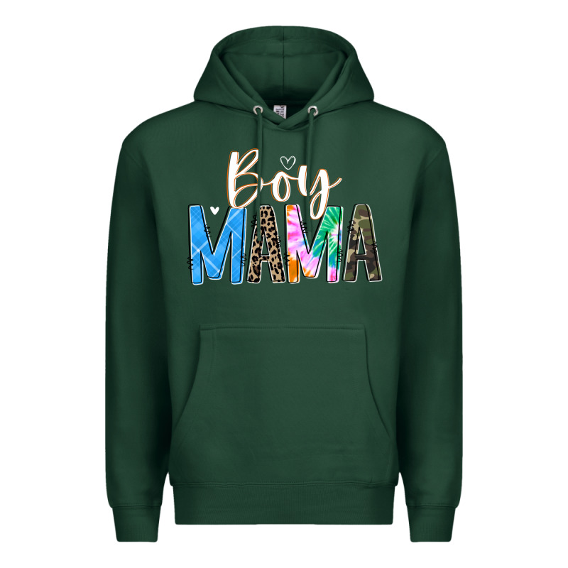 Boy Mama  Black Premium Hoodie by JahusDesignShop | Teevron