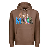 Chestnut boy mama  black Premium Hoodie - JahusDesignShop
