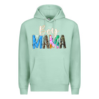Seafoam boy mama  black Premium Hoodie - JahusDesignShop