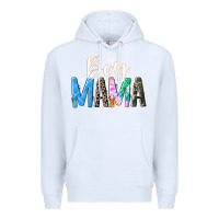 White boy mama  black Premium Hoodie - JahusDesignShop