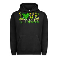 Pigment Black love st patrick s heart Urban Hoodie - JahusDesignShop